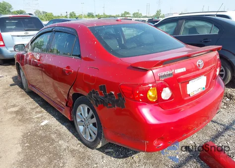 2009 Toyota Corolla S/Le/Xle from USA, damaged, VIN 1NXBU40E19Z161538